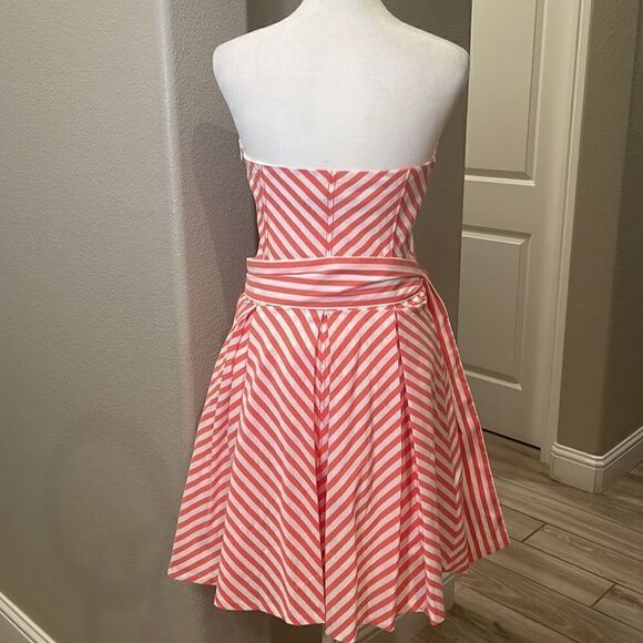 Zara Skater Strapless Mini Dress - Picture 3 of 4